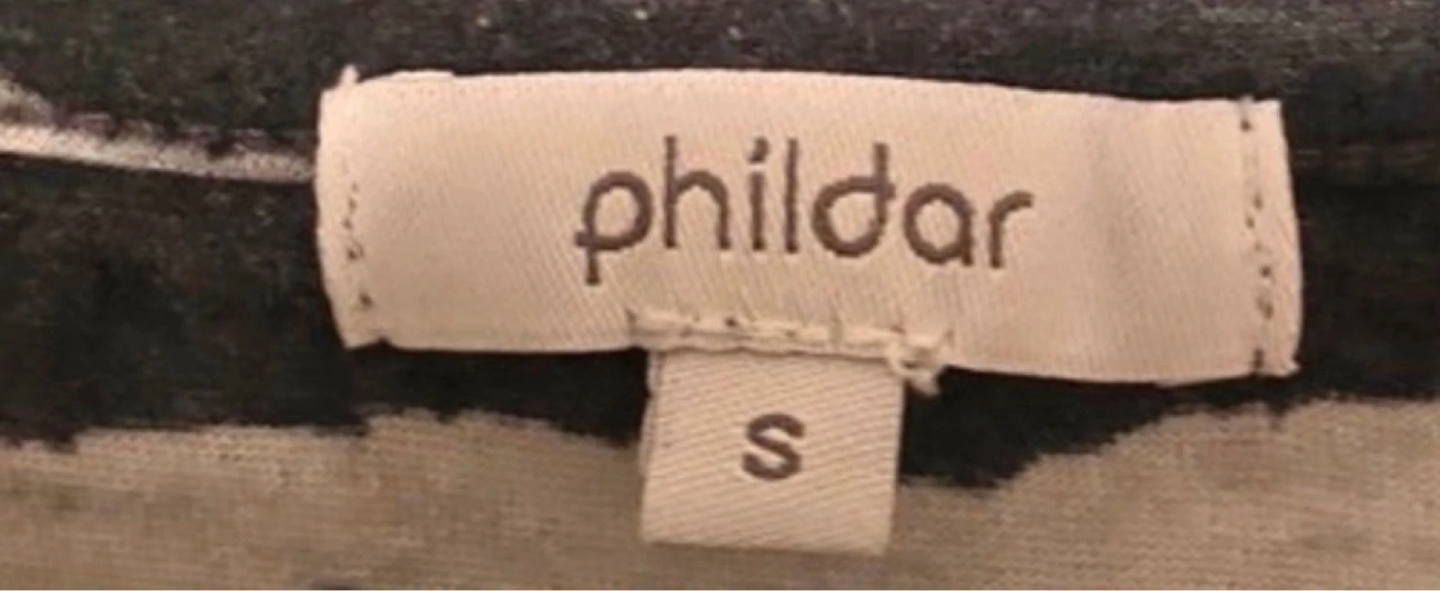 Phildar S Top 2-in-1 grijs antraciet gestreept & luipaardprint gebreide top met geïntegreerde vest – photo 2